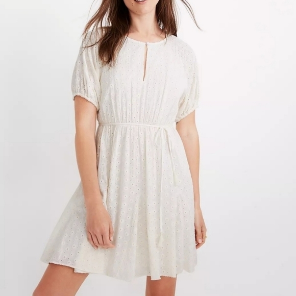 Madewell Dresses & Skirts - New Madewell white dress size 10